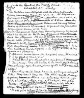 4e6282c0-de33-495c-a4af-242a9d001421.jpg; ALS:2024.4.2; "At the Back of the North Wind" part 2 by George MacDonald; manuscript, draft
